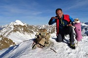 Sulle nevi di Arete (2227 m) e Valegino (2415) dal Forno di Cambrembo il 17 dicembre 2016 - FOTOGALLERY